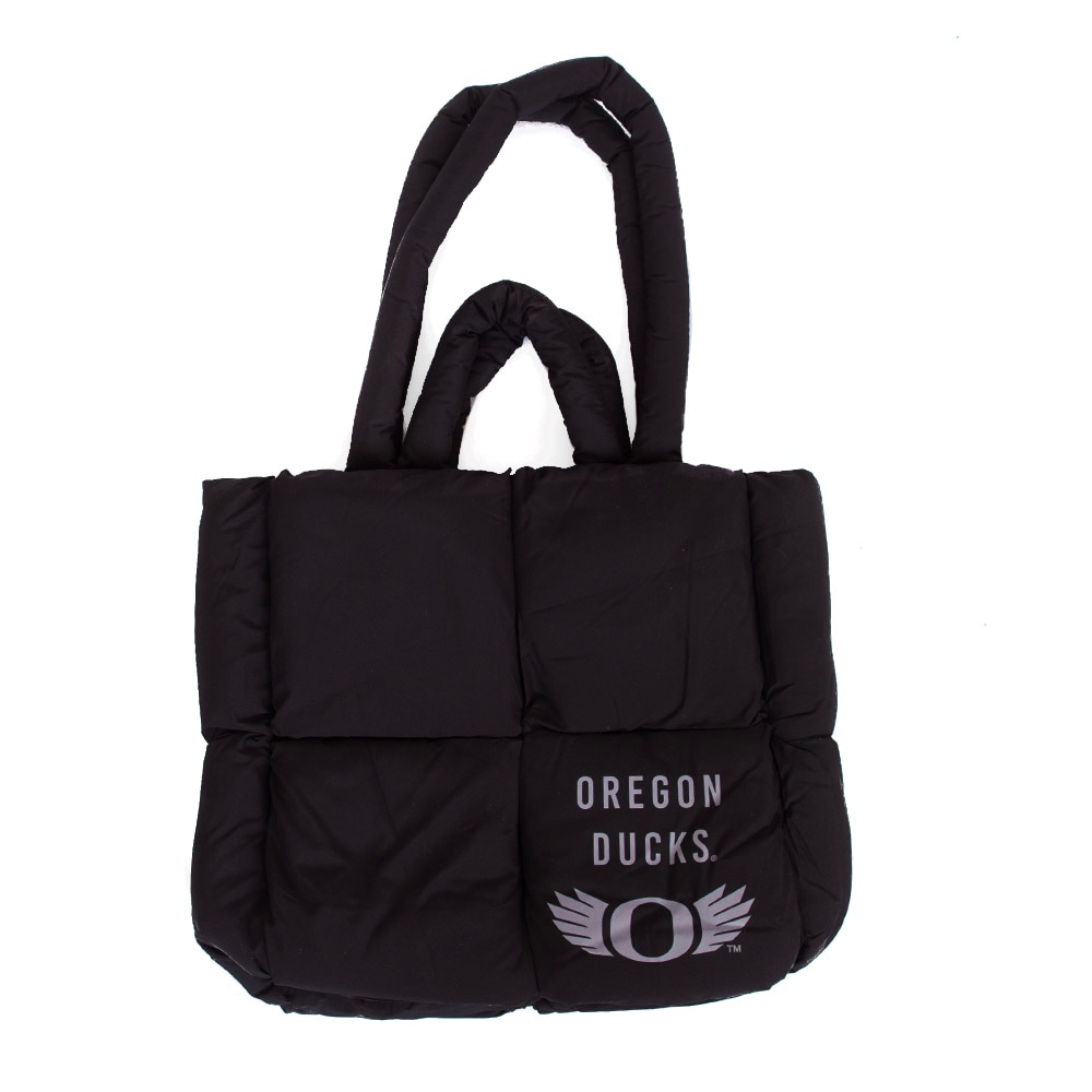 O Wings, Logo Brand, Black, Tote, Accessories, Unisex, 14"x6"x14", Quilted, 2 handle, 817402